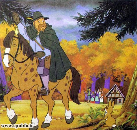 روزی از روزها، برای مرد کشاورز کاری پیش آمد و او مجبور شد اسبش را سوار شود و به شهر برود.